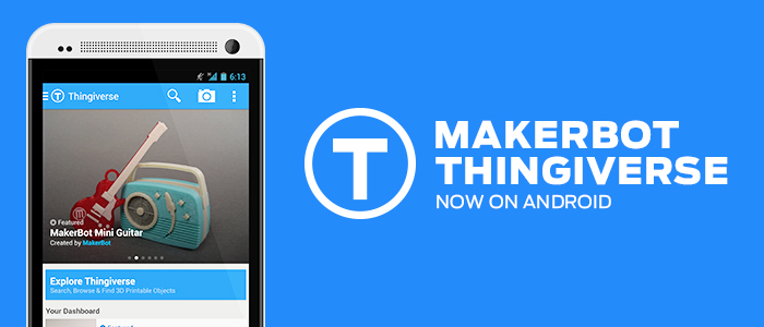 Thingiverse For Android.