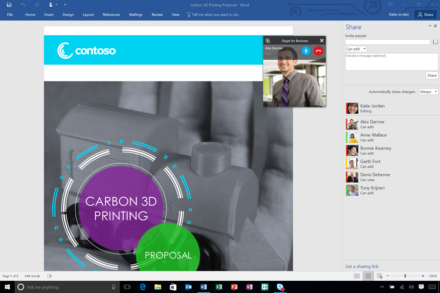 03. Office 2016 Skype for Business Integration - Video