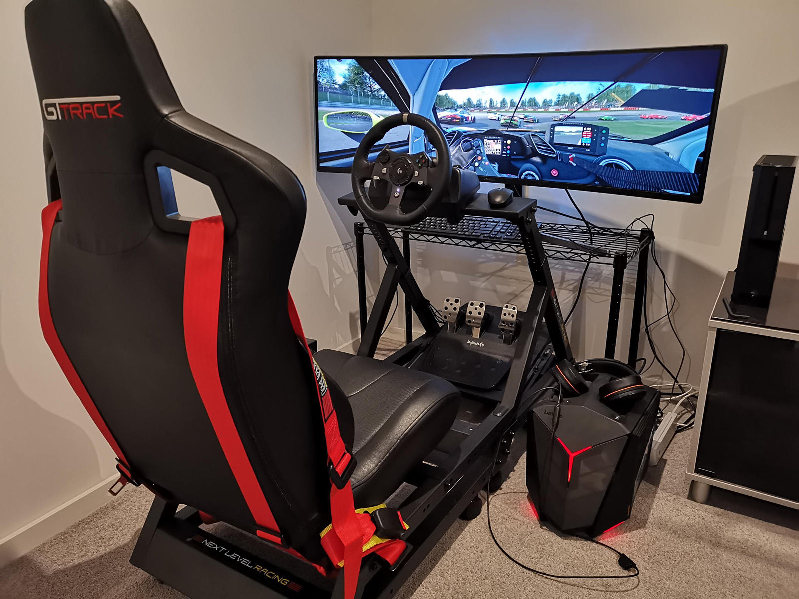 Next Level Racing GTtrack Simulator Cockpit