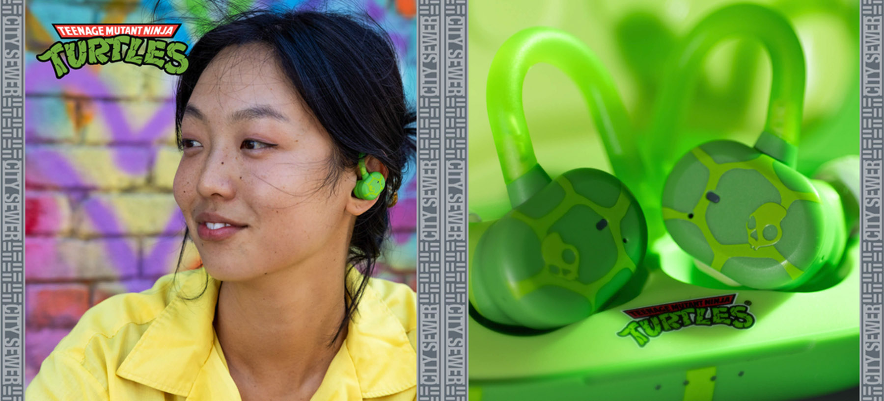 New Skullcandy headphones get a dose of Toxic-ooze with Limited-edition Teenage Mutant Ninja Turtle colours - techAU