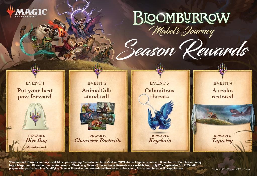 Bloomburrow brings tiny adventurers to Magic: The Gathering